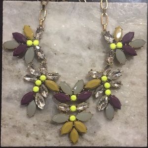 JCREW Crystal statement necklace